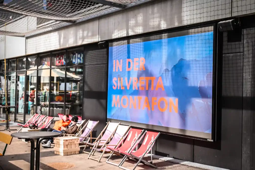 Litex AG: Silvretta Park Montafon LED-Screen